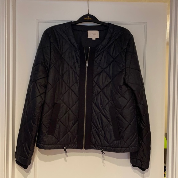 Loft quilted fall coat - Picture 1 of 4